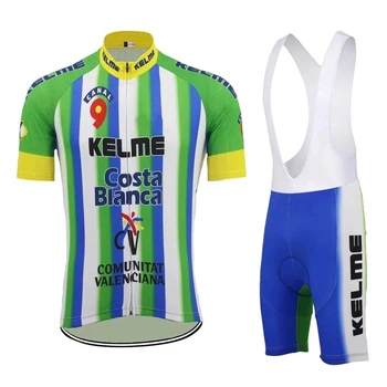 2020 naujas Kelme grupė vyrų dviračių džersis žiemos dviračių Vilnos ilgomis rankovėmis rinkiniai dviračių maillot ciclismo MTB drabužiai šortai rinkiniai