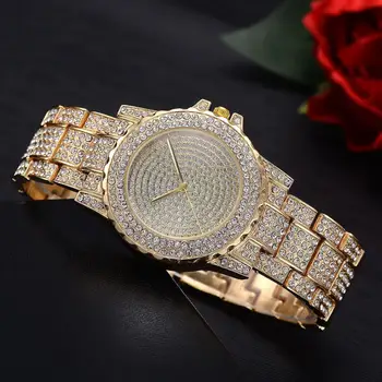 2020 Prabangių Tauriųjų Rose Gold Laikrodžiai Moterims, Deimantai, Laikrodžiai, Nerūdijančio Plieno Juosta Kvarciniai Laikrodžiai Mados Atsitiktinis Ponios Laikrodžiai