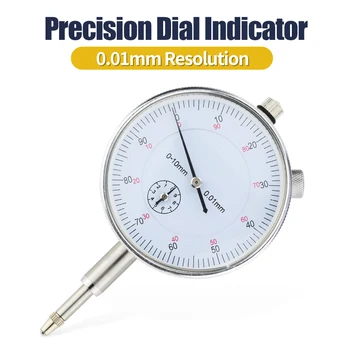 0-10mm 0.01 mm Dial Indikatorius Indikatorius Metrų Tiksliai 0.01 mm Raiškos Indikatorius Indikatorius Mesure Priemonė, Įrankis Aliuminio Lydinio Atveju
