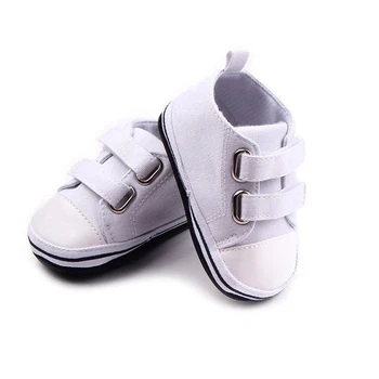 0-18M kūdikių bateliai mergaitėms drobės hook & loop berniuko batai naujagimių bateliai baby mokasinai sneaker zapatos de recien nacido F24