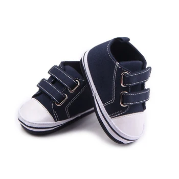 0-18M kūdikių bateliai mergaitėms drobės hook & loop berniuko batai naujagimių bateliai baby mokasinai sneaker zapatos de recien nacido F24