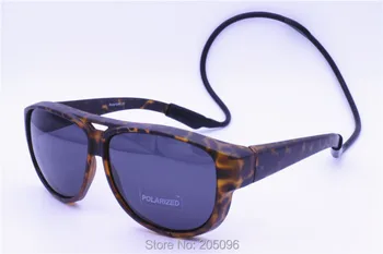 039 žvejybos sporto akiniai nuo saulės su pakabinimo silikono laido UV400 poliarizuota anti-slip pilotas fullim tilptų daugiau nešioti ant akiniai