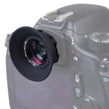 1.08-1,6 X vaizdo Ieškiklio Didintuvą Okuliaro Eyecup Reguliuojamu Zoom Didinamąjį Canon Nikon Olympus 