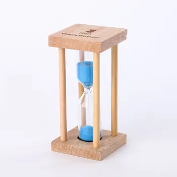 1/3/5Min Mediniai Mini Dydžio Smėlio Sandglass smėlio laikrodis Laikmatis Laikrodis Virtuvės Laikmatis Home Office 