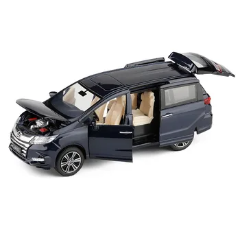 1:32 Modeliavimas Honda Odyssey MPV Diecast Masto žaislinių Automobilių Modelius, Metalo Modelio Garso Ir Šviesos Traukti Atgal, Žaislai vaikams