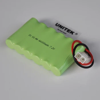 1-4PCS 7.2 V AA įkraunamos Ni-Mh baterijos 1000mah 2A ni-mh nimh baterias ląstelių žaislų avarinės šviesos belaidžius telefono