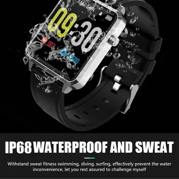 1.54 colių Full Touch Screen Smart Watch Vyrų RC01 