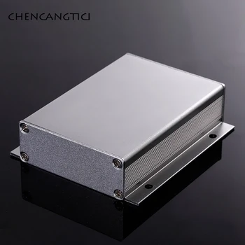 1 Rinkinys Aliuminio PCB Prietaisų Dėžutė vientisas Aliuminio Korpusas Su Ausis, Aliuminio Korpusas Elektroninių Produktų Junction Box 