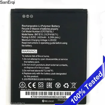 1 Vnt Baterija-Acer Liquid Z530 LTE T02 GPGB-E10 Z530S (1ICP4/58/71) ICP9375870L1 Aukštos Kokybės 2420mAh