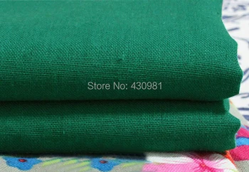 100cm*140cm žalia lino medžiaga retro vintage suknelė tissu siuvimo lino ir medvilnės medžiaga, drabužių