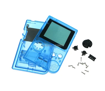 10sets/daug Pakeitimo Remontas Full Shell Būsto Pack Padengti visą būsto shell atveju mygtukai Game Boy Pocket GBP