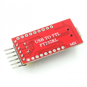 10VNT/DAUG FT232RL FT232 USB 5V TTL 3.3 V Atsisiųsti Kabelį Serijos Adapterio Modulis USB 232