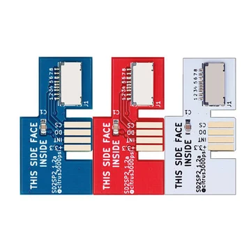 10vnt Micro SD Kortelės Adapterį TF Card Reader NGC Adapteris Profesinės SD2SP2 Adapteris Paramos Nuoseklųjį Prievadą