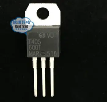 (10VNT) naujas importuotų originalus T405-600T T405 TO-220 simistorių 600V 4A