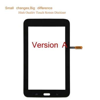 10vnt originalas Touchscreen Samsung Galaxy Tab 3 Lite 7.0 SM-T113 T113 Tab3 Jutiklinis Ekranas skaitmeninis keitiklis Priekinio Stiklo Touch Panel