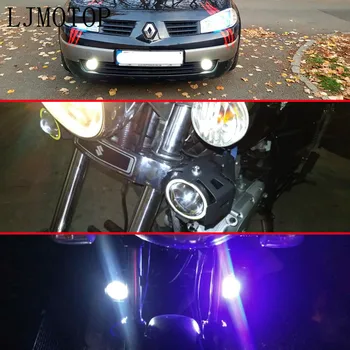 125W Motociklo priekinis žibintas 3000LM artimąsias Flash U7 šviesos diodų (LED) pagalbiniai BMW R1200GS ADVENTURE R1250GS R1200R R1200RT R1200S