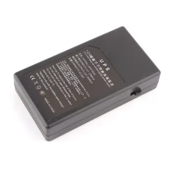 12V2A 22.2 W UPS, Nepertraukiamo atsarginio Maitinimo Mini Baterija Fotoaparatas Maršrutizatorius 111x60x26mm