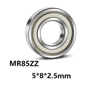 15vnt/daug MR85ZZ giliais Kamuolys Miniatiūriniai Mini Guoliai MR85ZZ MR85-ZZ 5*8*2.5 mm 5*8*2.5 Guolių Plieno Medžiagos
