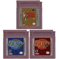 16 Bitų Vaizdo Žaidimų Kasetė Konsolės Kortelės Nintendo GBC Legenda Zeld Serija anglų Kalba Leidimas