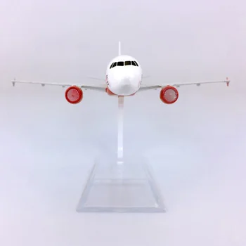 16CM 1:400 Airbus A320-200 modelis Azijos Oro linijų bendrovės, netauriųjų lydinių orlaivių plokštumos kolekcines ekranas modelio surinkimo