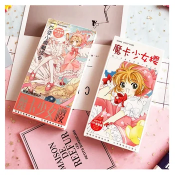 180pcs/Set Anime Cardcaptor Sakura Popieriaus Atvirukas/atvirukas/Žinutė Kortelės/Kalėdų ir Naujųjų Metų dovanos