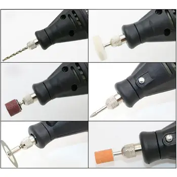 180W rankinių Elektrinių Šlifavimo Įrankių Rinkinys Mini Nešiojamieji Vieninkariai Elektros Gręžimo Šlifuoklis Universalus Bitų Graviruoti Priemonės 