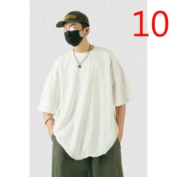 19 korėjos retro Japonijos laukinių paprasta pleistras bazės ilgomis rankovėmis T-shirt