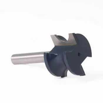 1PC 6mm arba 6.35 mm Pusė Raundo Side Cutter Tiek Maršrutizatorius Tiek Medienos apdirbimo bitai