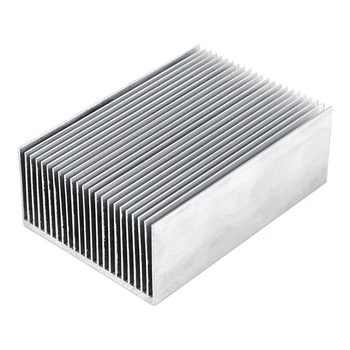 1pc Aliuminio Heatsink Šilumos Kriaukle Aušinimo Led Stiprintuvo Tranzistorius SSD Modulio Galios Stiprintuvo Radiatorius Aušinimo 100X69X36mm