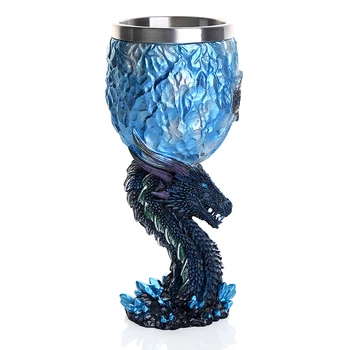 1Pcs dragon Goblet Vyno taurė Namas Stark Legendų Kardai Viserion Balta Walker Puodeliai Kalėdų Vyro Dovana