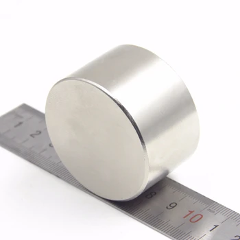 1pcs Magnetas N52 50x30mm Karšto Turas Stiprus magnetas ndfeb N35 N40 D40-60mm Neodimio Magnetas galingas nuolatinio magnetinio