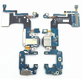 1pcs Micro USB PCB Įkrovimo Kroviklis Doke Uosto mini Jungtis, Flex Kabelis Samsung Galaxy S8 SM-G950U G950U plokštės