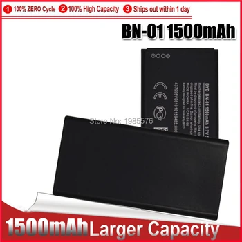 1PCS Originalus, BN-01 telefonas, baterija Nokia Lumia X 1045 RM-980 X2 X Plus 1013, BN-01 1500 mah