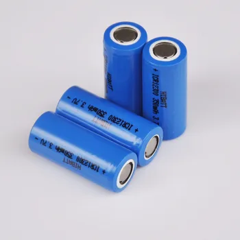 2-5VNT), 3,7 V 12300 ličio jonų baterija li-ion ląstelių baterias pilas 350MAH led blykstė skaitmeninis įrenginys