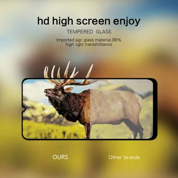 2 VNT Apsauginis Stiklas Xiaomi Redmi 9C NFC Screen Protector Anti-Scratch 2.5 D Sprogimui atsparus Grūdintas Stiklas Filmas