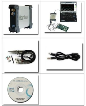 2017 Nešiojamas Kompiuteris PC USB Digital Storage Virtual Oscilloscope 2 Kanalų 20Mhz Kišeninis Nešiojamas Osciloscopio Hantek 6022BE