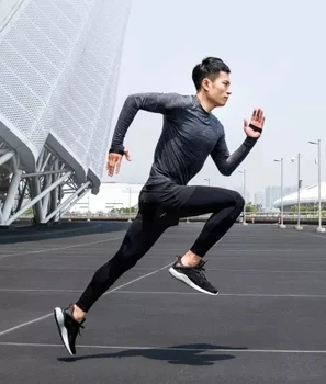 2018 Naujas Xiaomi qihao vyrų greitai-džiovinimo sweatpants serijos stora montavimo kelnės derinys šortai vieno sluoksnio mn šortai
