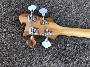 2019 Aukštos kokybės elektrinė gitara, Ricken 4003-4 stygų bosinė gitara,natūralios spalvos,Kaklas per kūno,nemokamas pristatymas