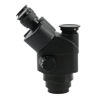 2019 Black 3.5 X 90X 7X-45X vienu metu-Židinio Trinokulinis Mikroskopu 0,5 x 2.0 x Papildomas Objektyvas+ Zoom Stereo Mikroskopas Vadovas