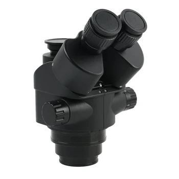2019 Black 3.5 X 90X 7X-45X vienu metu-Židinio Trinokulinis Mikroskopu 0,5 x 2.0 x Papildomas Objektyvas+ Zoom Stereo Mikroskopas Vadovas