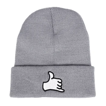 2019 naujas mados gestas siuvinėjimo galvos skrybėlę hip-hop laukinių vilnos kepurės lauko, laisvalaikio, sporto kepurės rudenį ir žiemą šilta kepurė