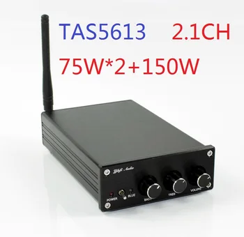 2019 Naujas TAS5613 HiFi 2.1 Kanalo VPK Dekodavimo Bluetooth 4.2/5.0 Neprivaloma Klasė-D Pilnas Skaitmeninio Garso Stiprintuvo Galia 75 W*2+150W