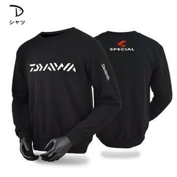 2020 DAIWA Žvejybos Drabužių Rudens Žvejybos Marškinėliai ilgomis Rankovėmis apsaugos nuo Saulės Cool Quick Dry Uodų Įrodymas, Žvejybos Jersey Sportinę aprangą