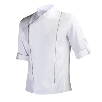 2020 hotsale Vasaros trumpomis rankovėmis kietas breatable virėja marškinėliai vyrams unisex restoranas vienodos baltos viešbutis vienodas viešbutis vienodas