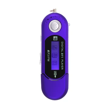 2020 Mini Nešiojamą USB Skaitmeninis MP3 Grotuvas FM Radijas klausytis muzikos Aptakus Ir Elegantiškas MP3 Grotuvas Parama 32GB TF Kortelė & FM Radijas