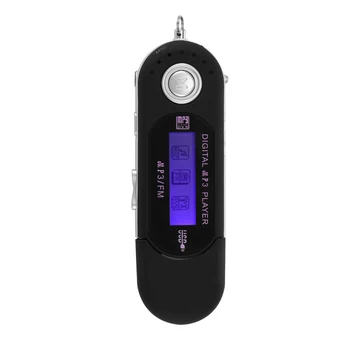 2020 Mini Nešiojamą USB Skaitmeninis MP3 Grotuvas FM Radijas klausytis muzikos Aptakus Ir Elegantiškas MP3 Grotuvas Parama 32GB TF Kortelė & FM Radijas