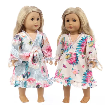 2020 Nauja Pižama sijonas Tinka Amerikos Mergina Lėlės Drabužiai 18 colių Lėlės , Kalėdų Mergina Dovana(Tik parduoti drabužius)