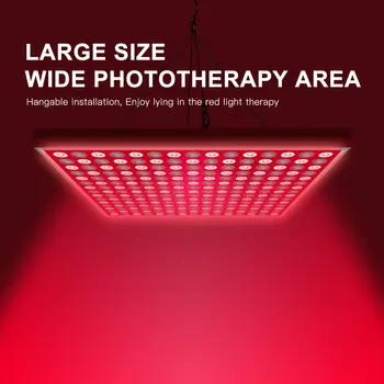 2020 NAUJAS 45W 660nm Raudona LED Šviesos Terapija 850nm Infraraudonųjų spindulių Šviesos Terapija Odos Skausmo Jungiklis on/off Raudona