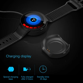 2020 Naujas E3 Smart Watch Vyrų IP68 Vandeniui Visiškai Jutiklinis Ekranas SmartWatch Sporto Fitness Tracker 
