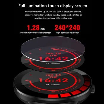 2020 Naujas E3 Smart Watch Vyrų IP68 Vandeniui Visiškai Jutiklinis Ekranas SmartWatch Sporto Fitness Tracker 